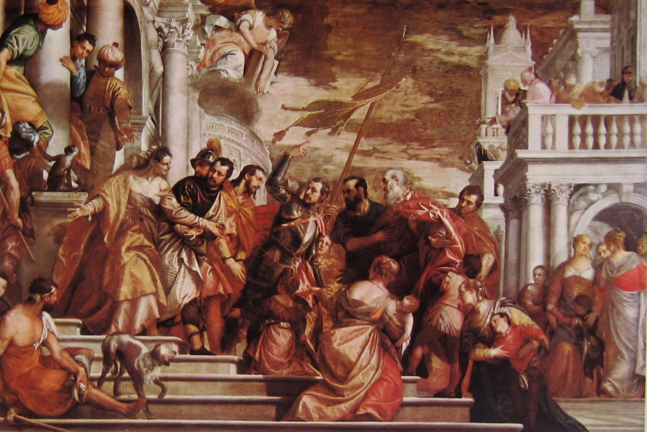 Al momento stai visualizzando “I santi Marco e Marcelliano esortati da San Sebastiano” del Veronese